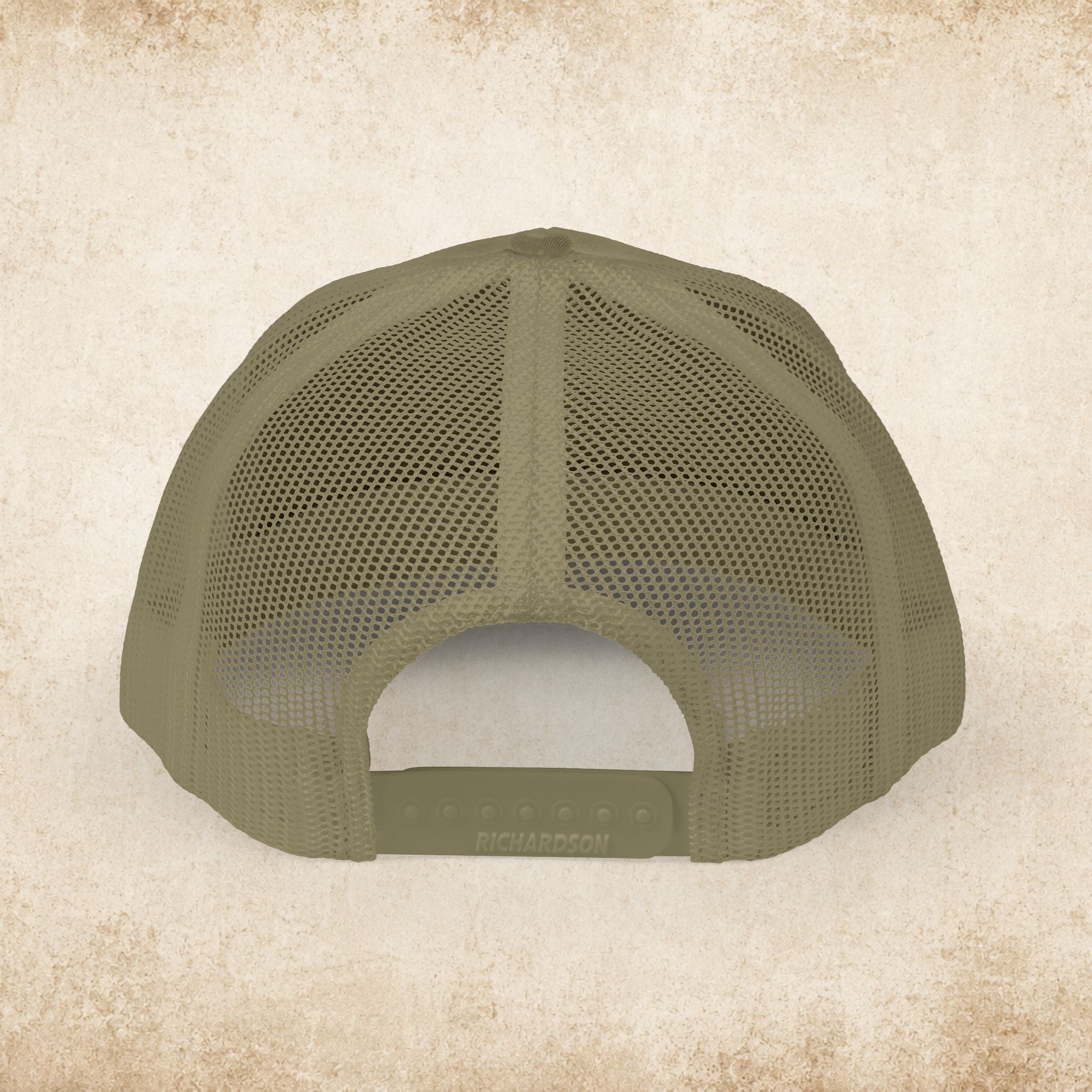 Trucker Cap — Eagle & Initials Embroidered Snapback