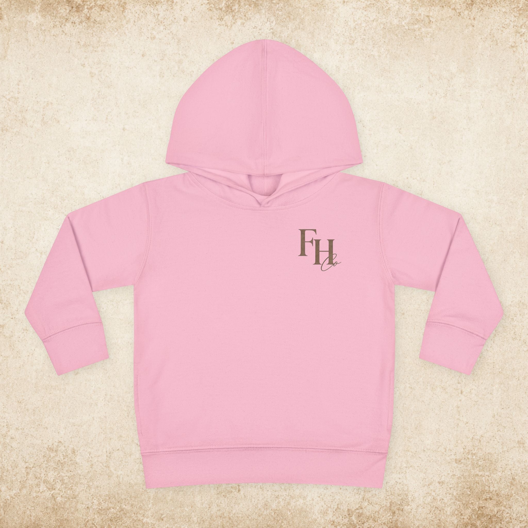 Toddler Hoodie — Farm & Home Co. Kids Pullover with Girl and Puppy Graphic