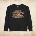 Little Farmhand Toddler Sweatshirt – Vintage Tractor & Boots Kids Pullover