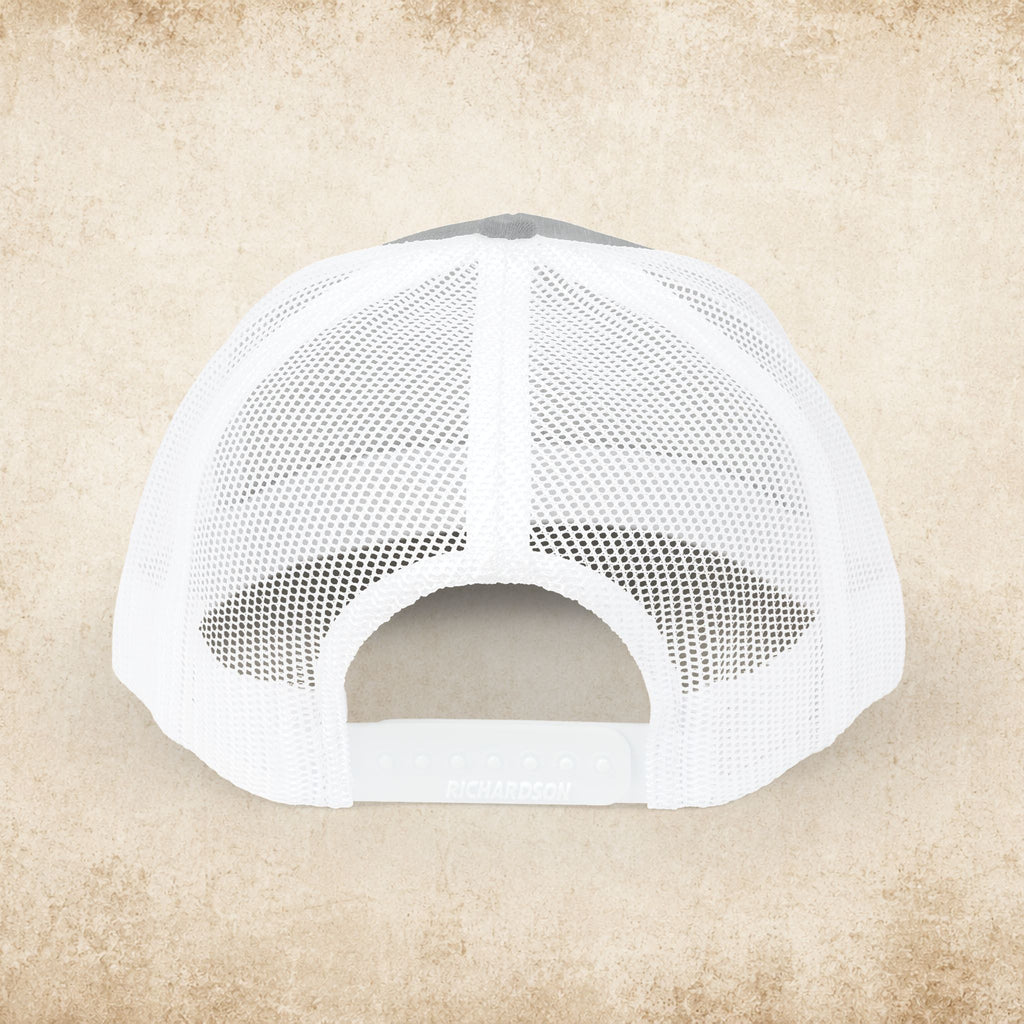 Trucker Cap — Eagle & Initials Embroidered Snapback