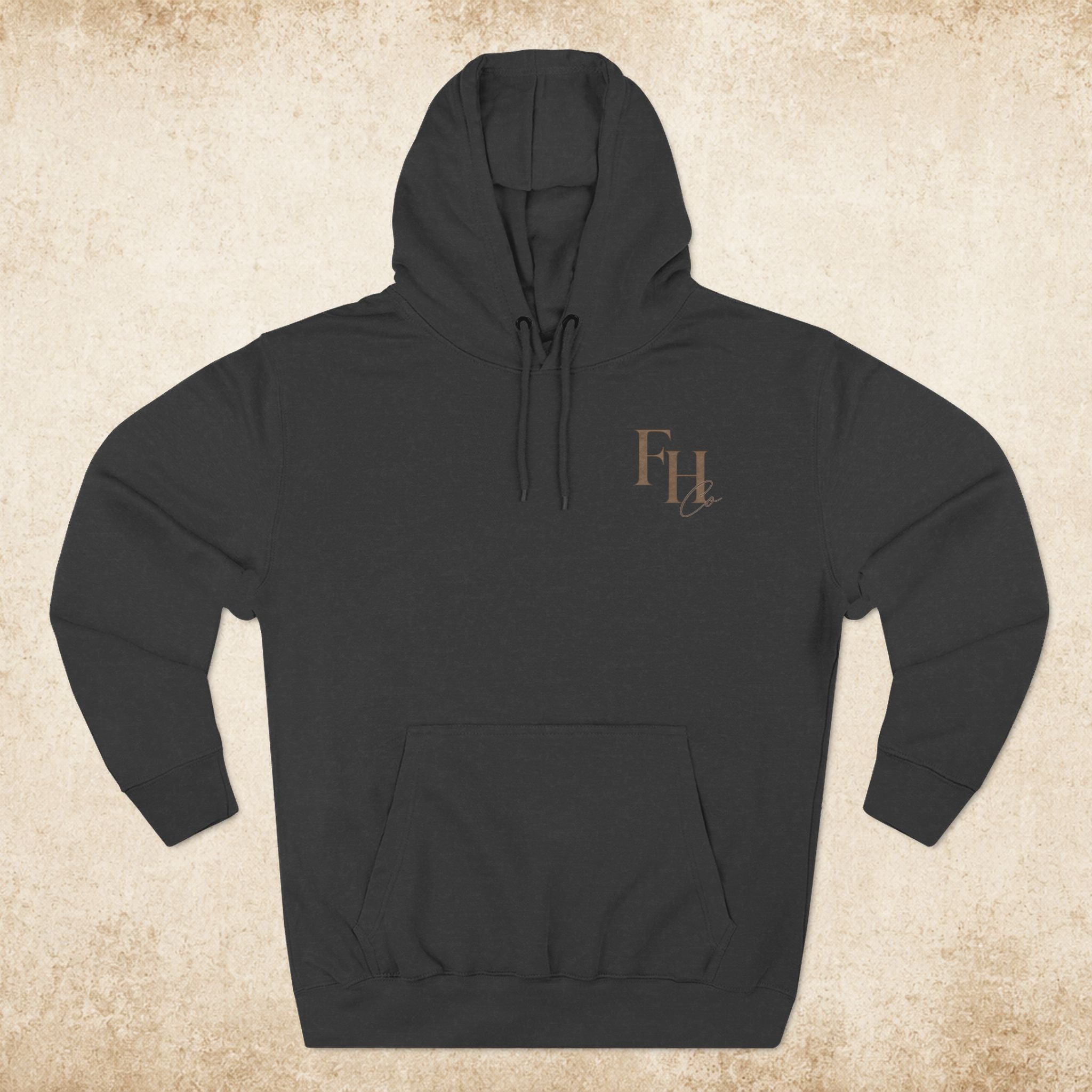 Family Faith Farm Hoodie — Farmhouse Monogram Pullover