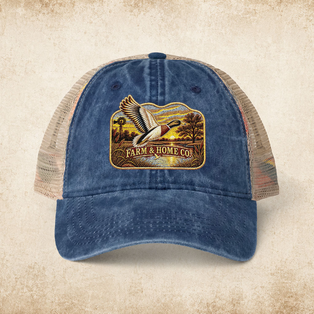 Women's Washed Mesh-Back Cap