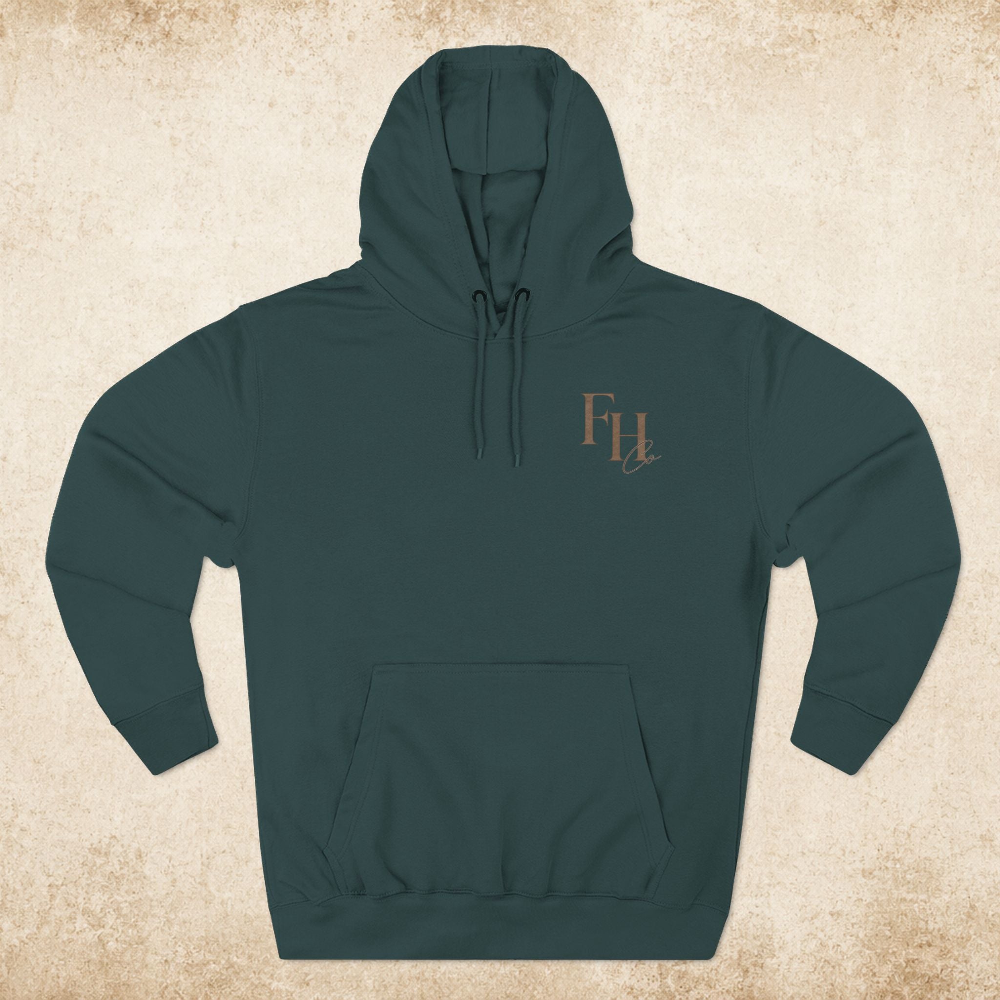 Family Faith Farm Hoodie — Farmhouse Monogram Pullover
