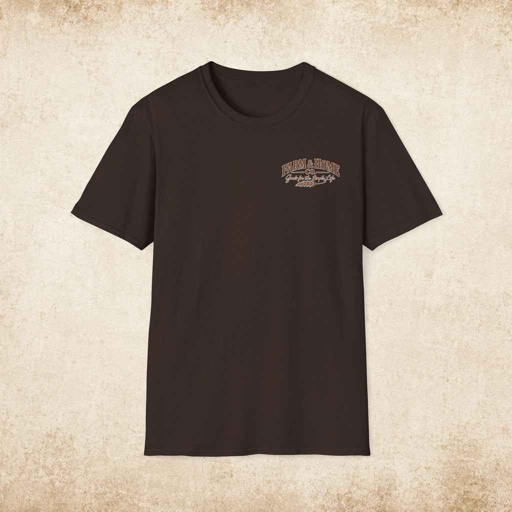 Farm & Home Logo T-Shirt — Cozy Country Graphic Tee