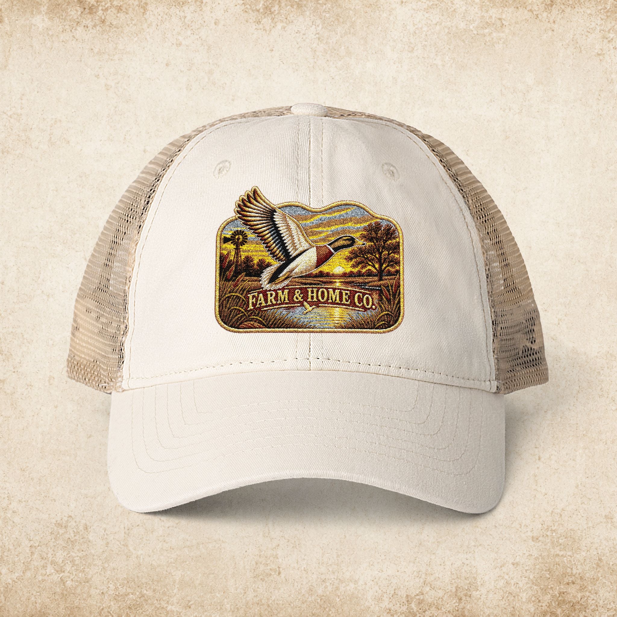 Women's Washed Mesh-Back Cap