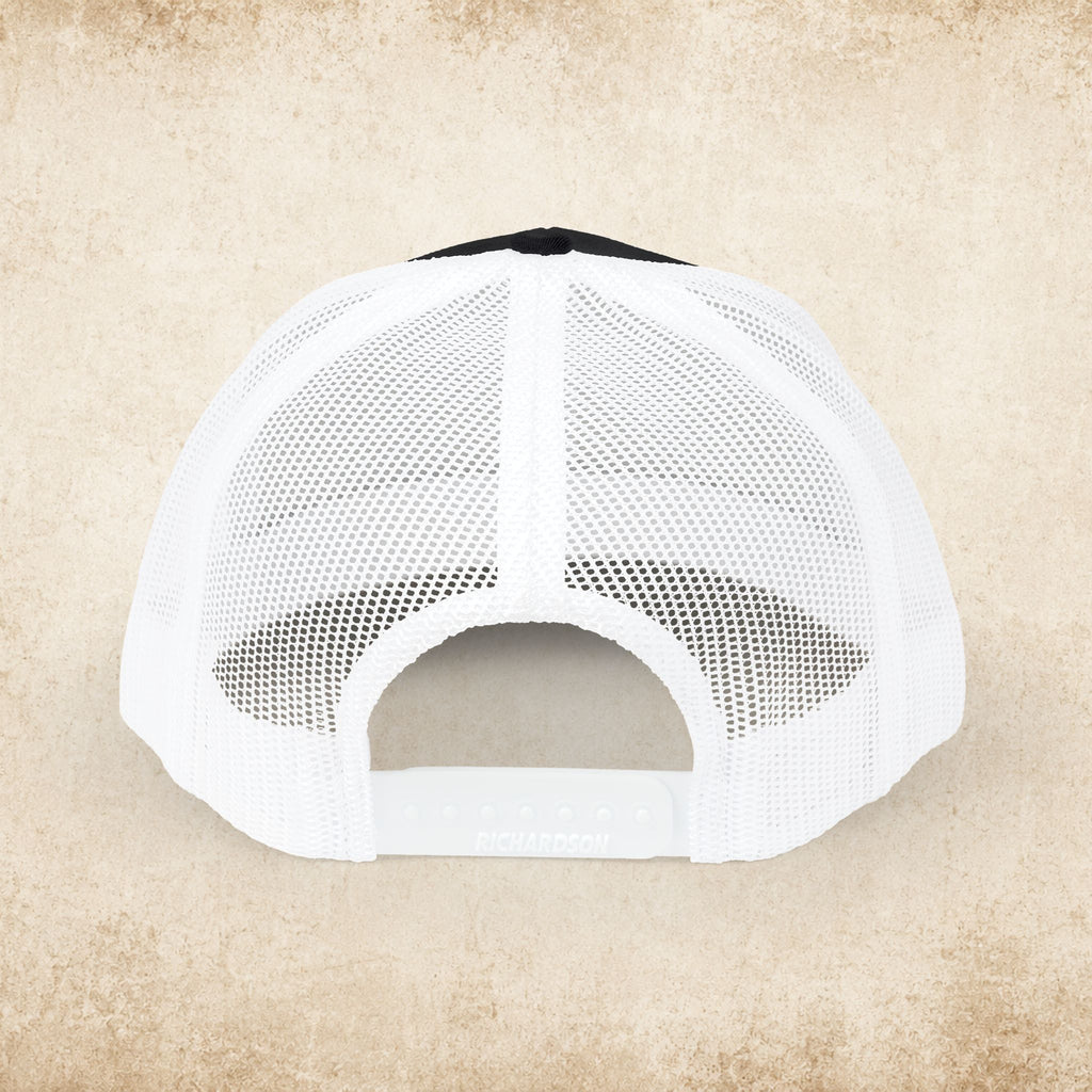 Trucker Cap — Eagle & Initials Embroidered Snapback