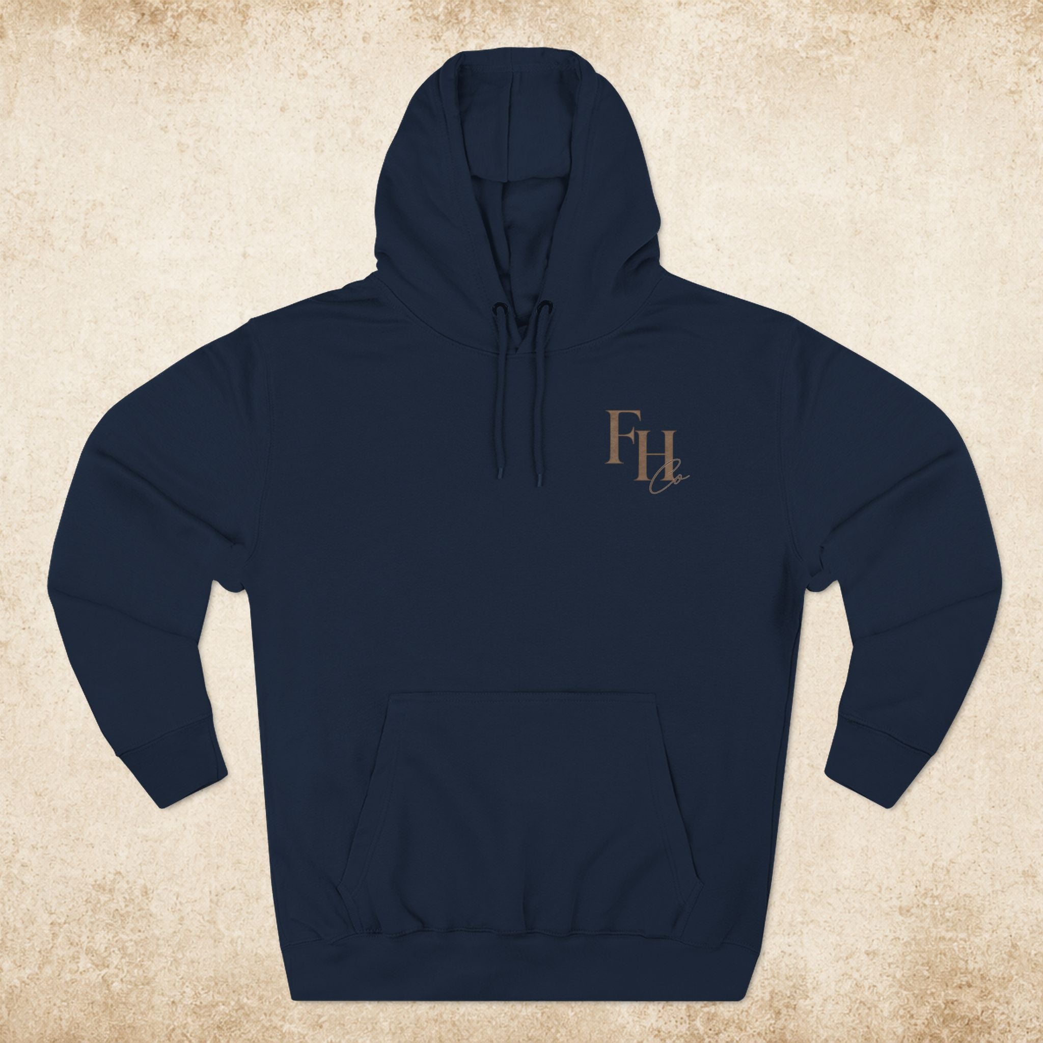 Family Faith Farm Hoodie — Farmhouse Monogram Pullover