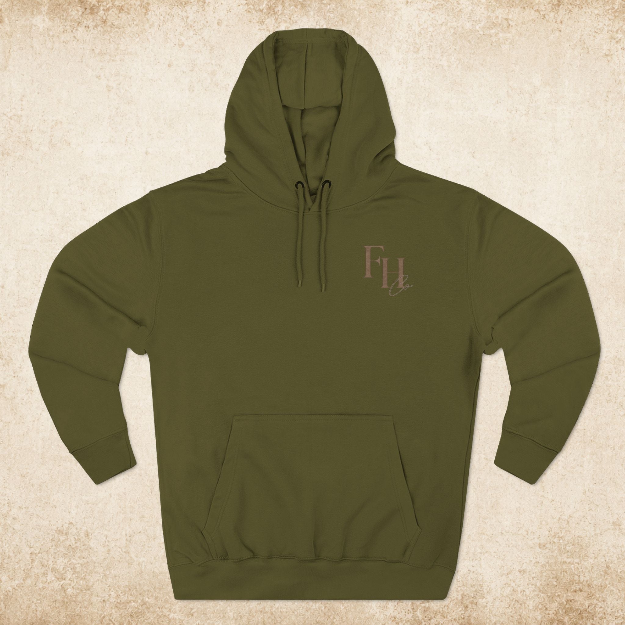 Family Faith Farm Hoodie — Farmhouse Monogram Pullover