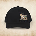 Trucker Cap — Eagle & Initials Embroidered Snapback