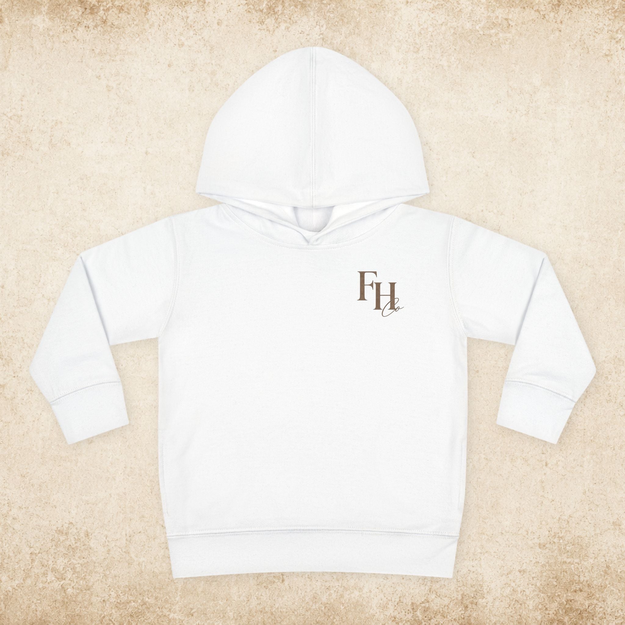 Toddler Hoodie - "Farm & Home Co." Cute Farmer and Puppy Pullover