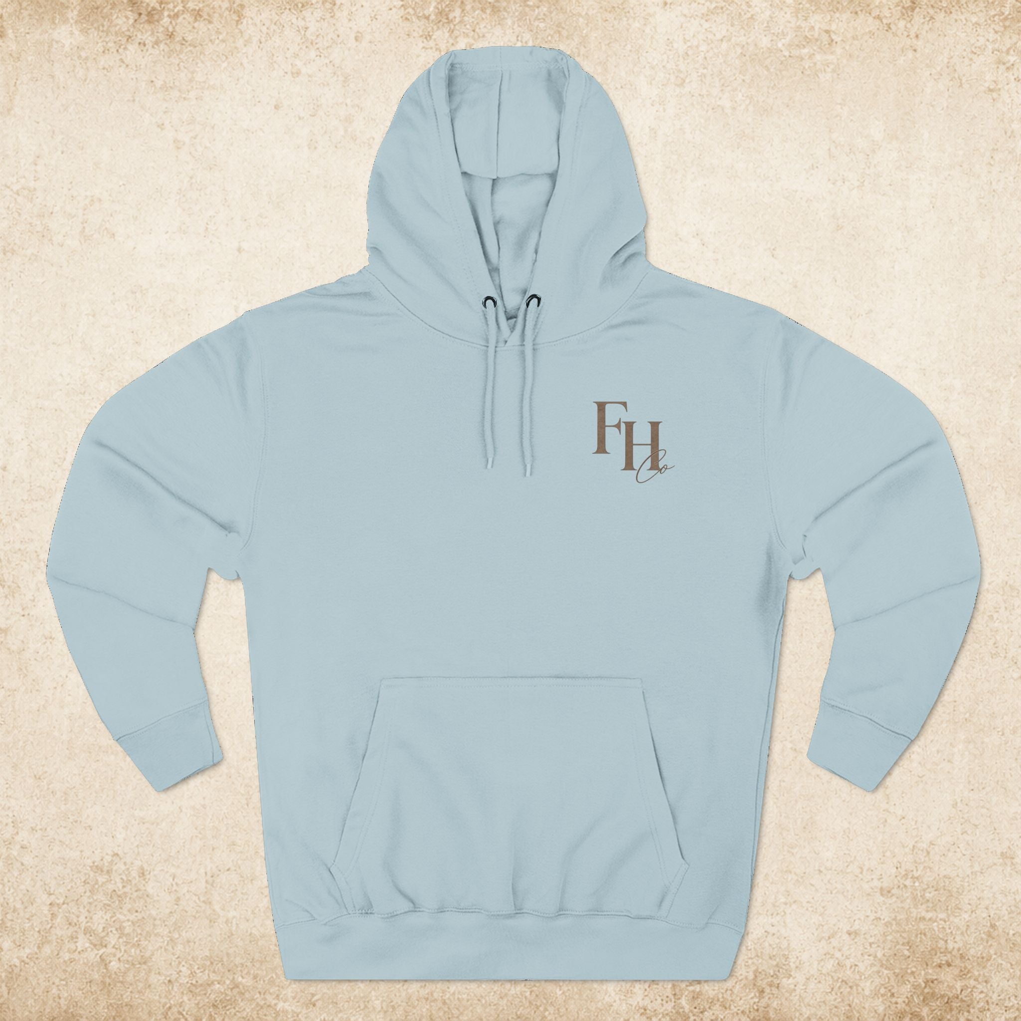 Family Faith Farm Hoodie — Farmhouse Monogram Pullover