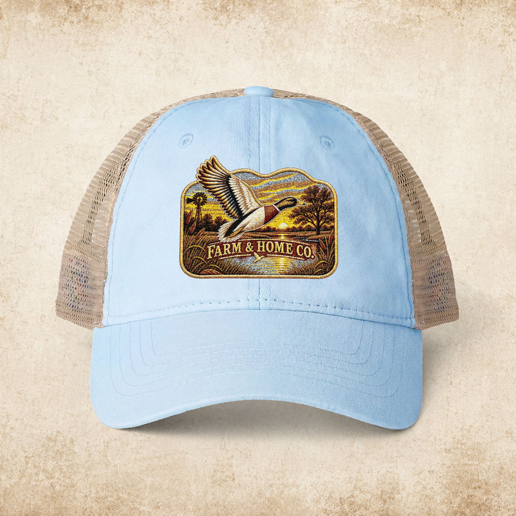 Women's Washed Mesh-Back Cap