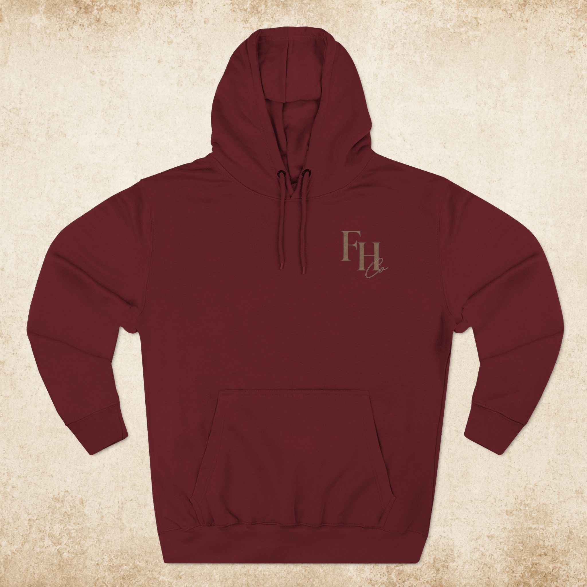 Family Faith Farm Hoodie — Farmhouse Monogram Pullover