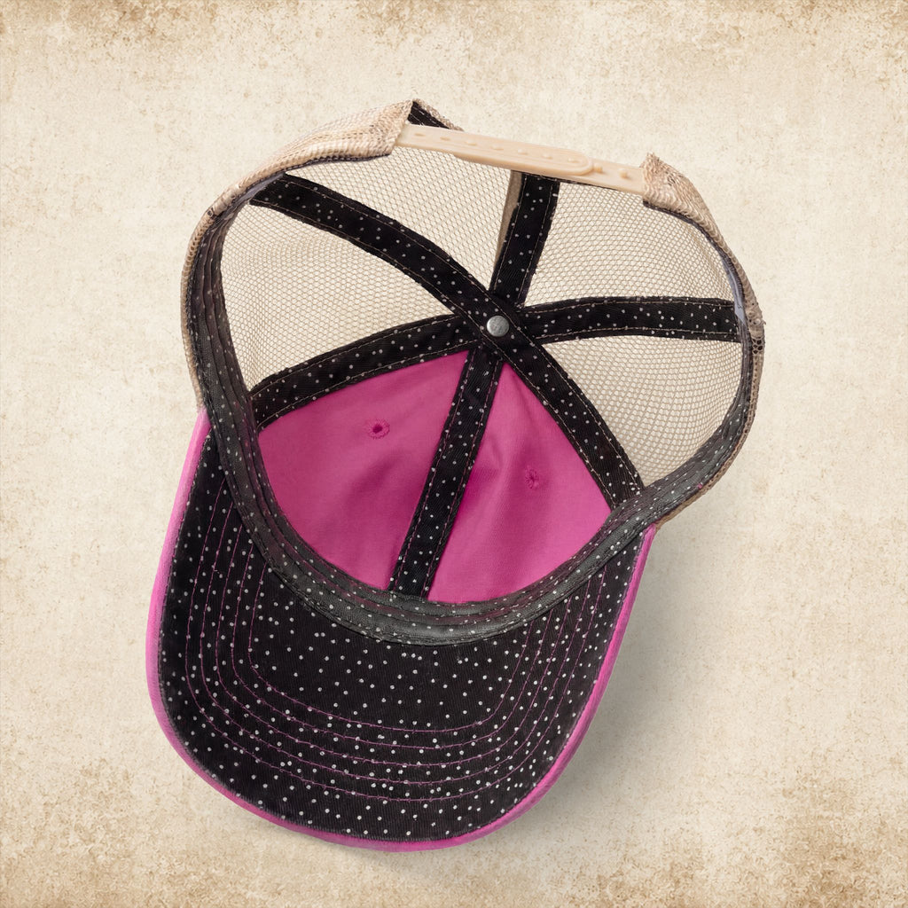 Women's Washed Mesh-Back Cap