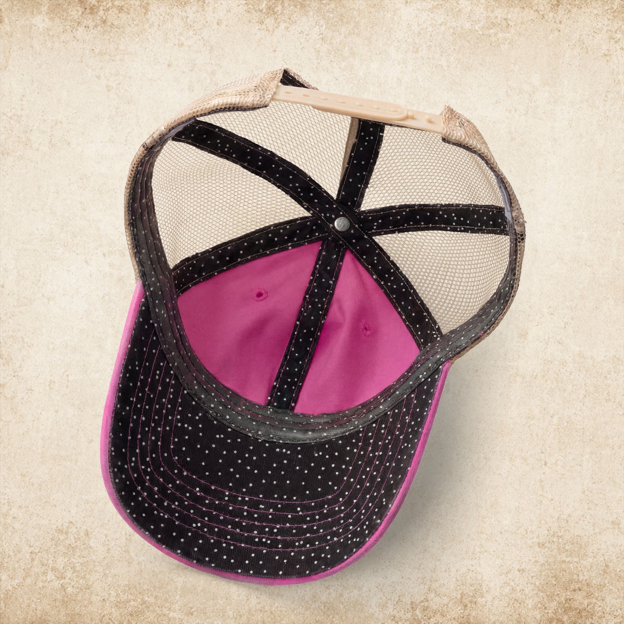 Women's Washed Mesh-Back Cap
