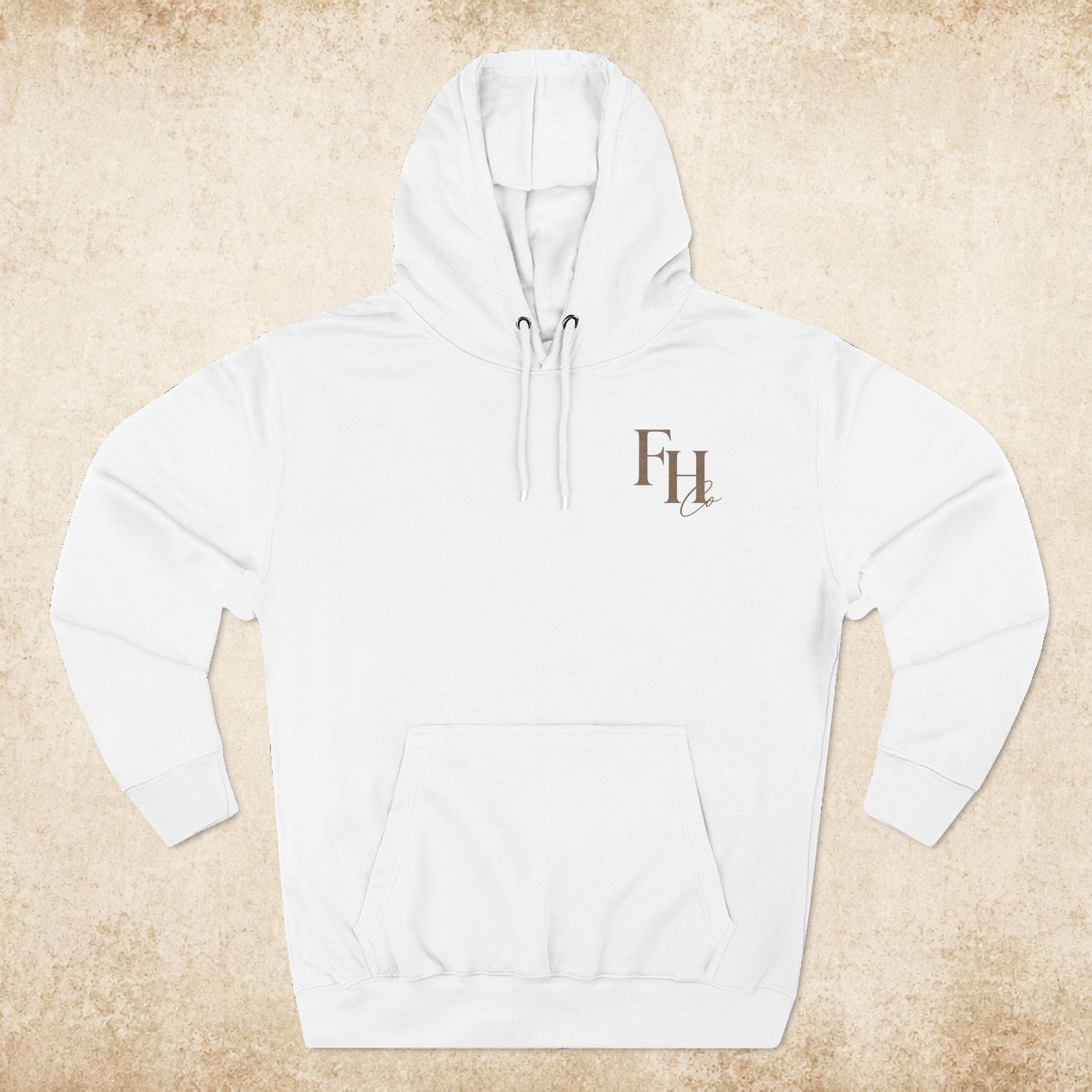 Family Faith Farm Hoodie — Farmhouse Monogram Pullover