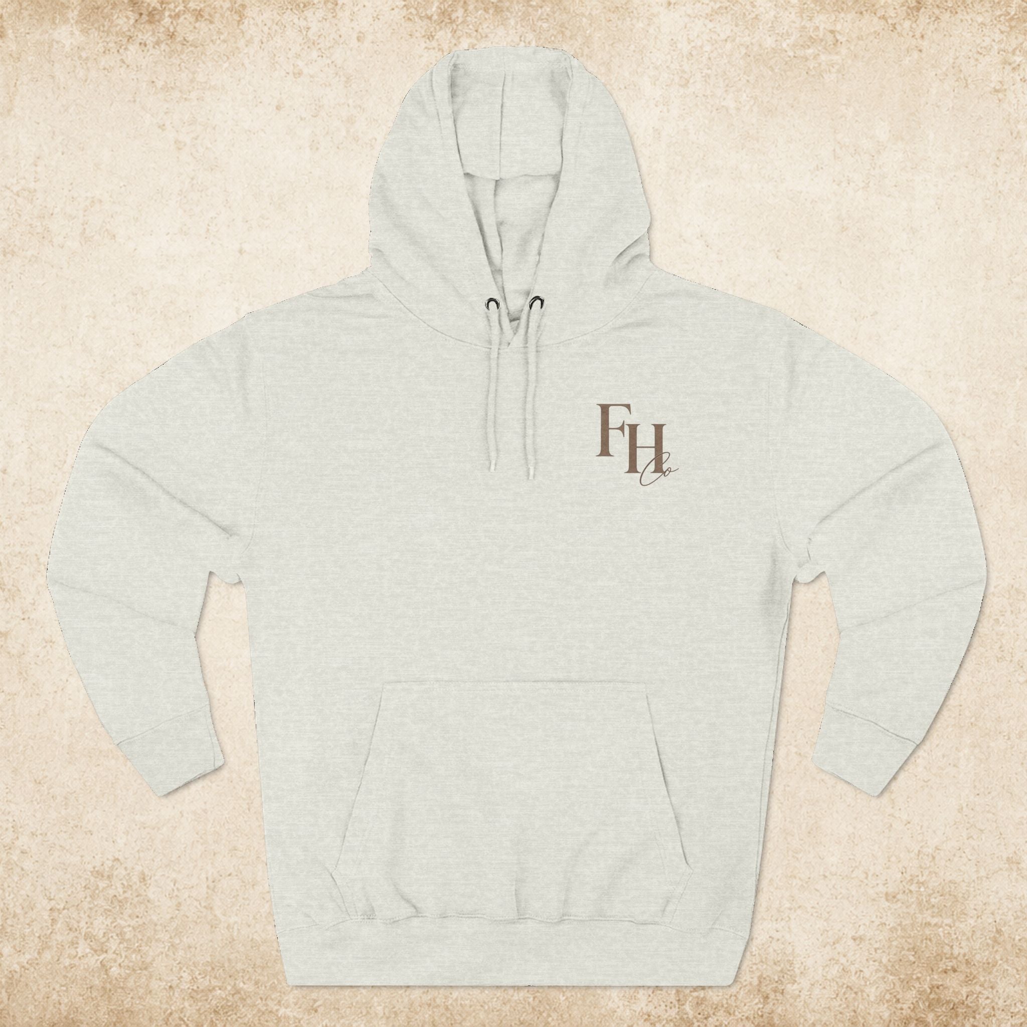 Family Faith Farm Hoodie — Farmhouse Monogram Pullover