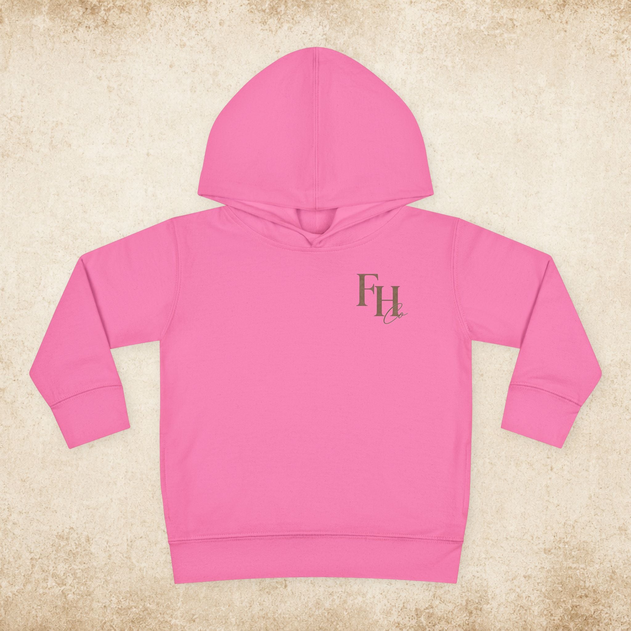 Toddler Hoodie — Farm & Home Co. Kids Pullover with Girl and Puppy Graphic