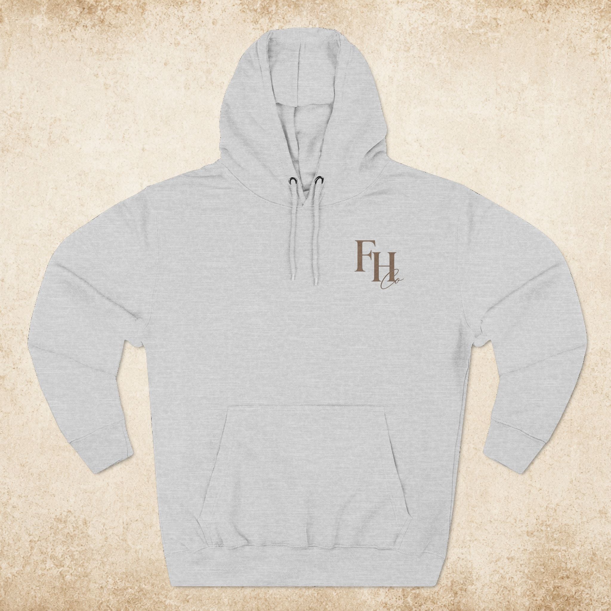 Family Faith Farm Hoodie — Farmhouse Monogram Pullover