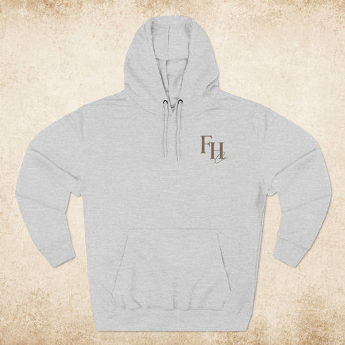 Family Faith Farm Hoodie — Farmhouse Monogram Pullover