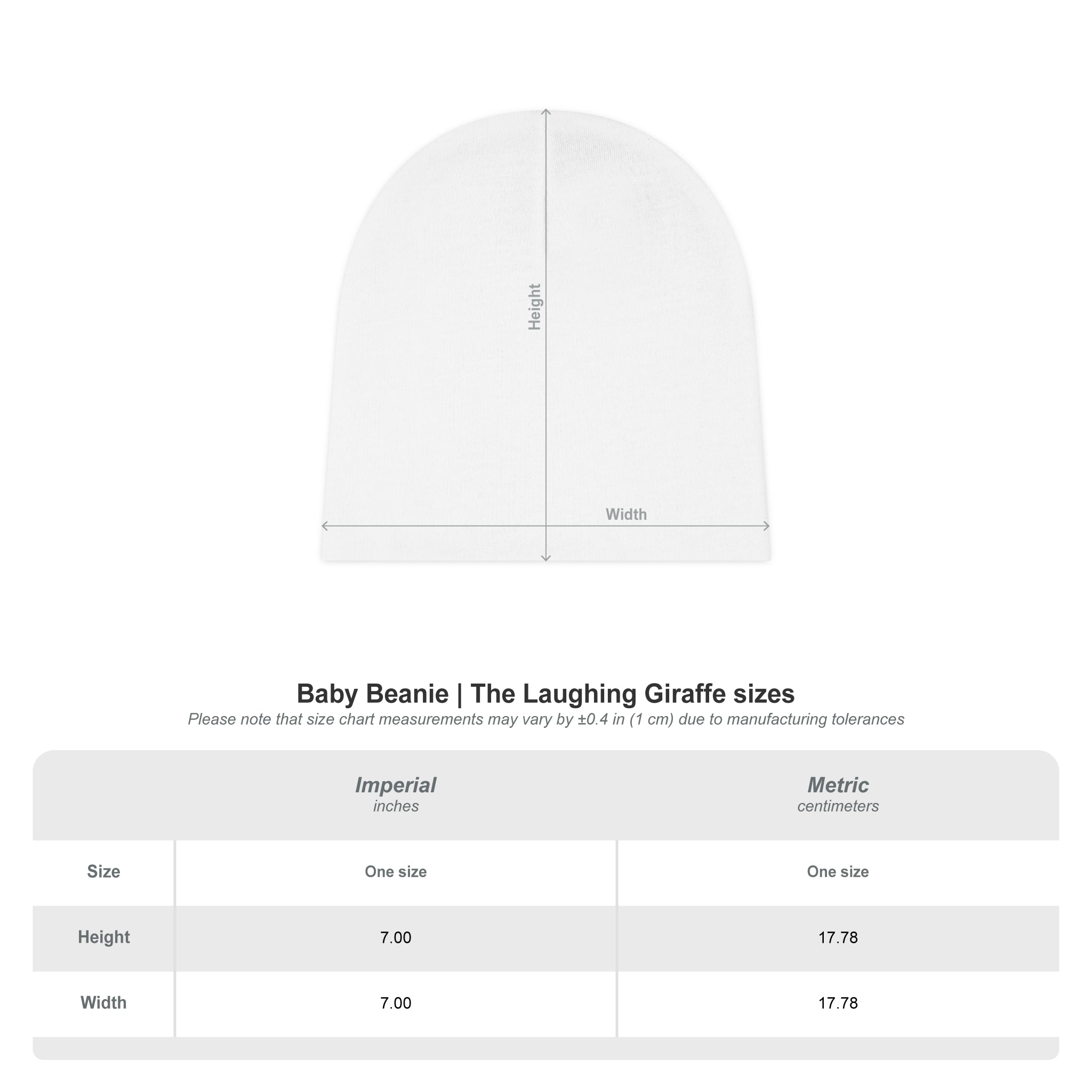 Cowboy Smile Baby Beanie – FH Co. Western Infant Hat