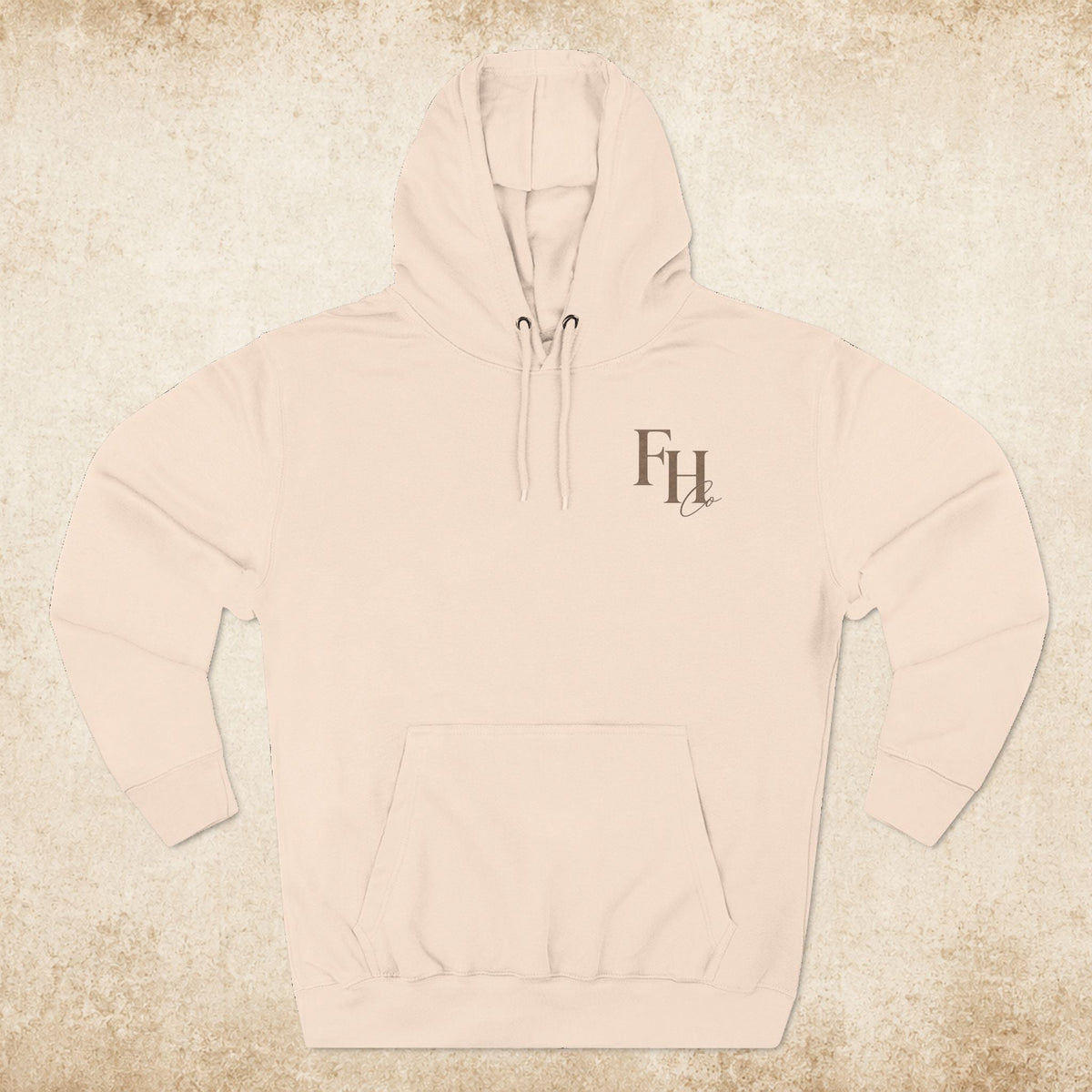 Family Faith Farm Hoodie — Farmhouse Monogram Pullover - farm&homeco
