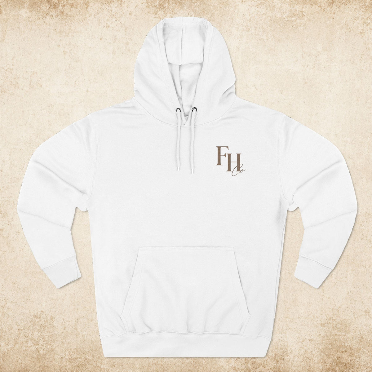 Family Faith Farm Hoodie — Farmhouse Monogram Pullover - farm&homeco