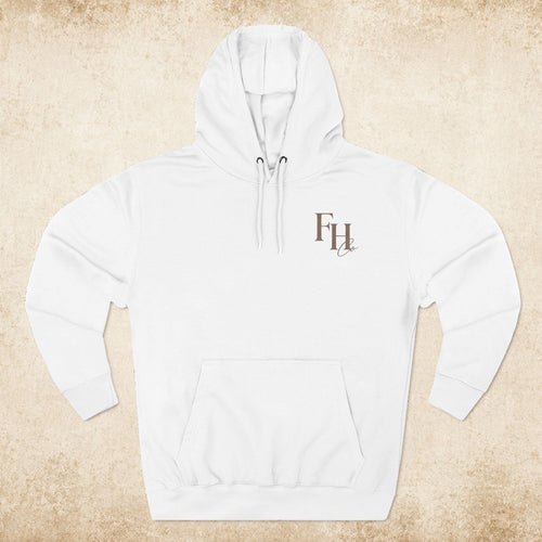 Family Faith Farm Hoodie — Farmhouse Monogram Pullover - farm&homeco