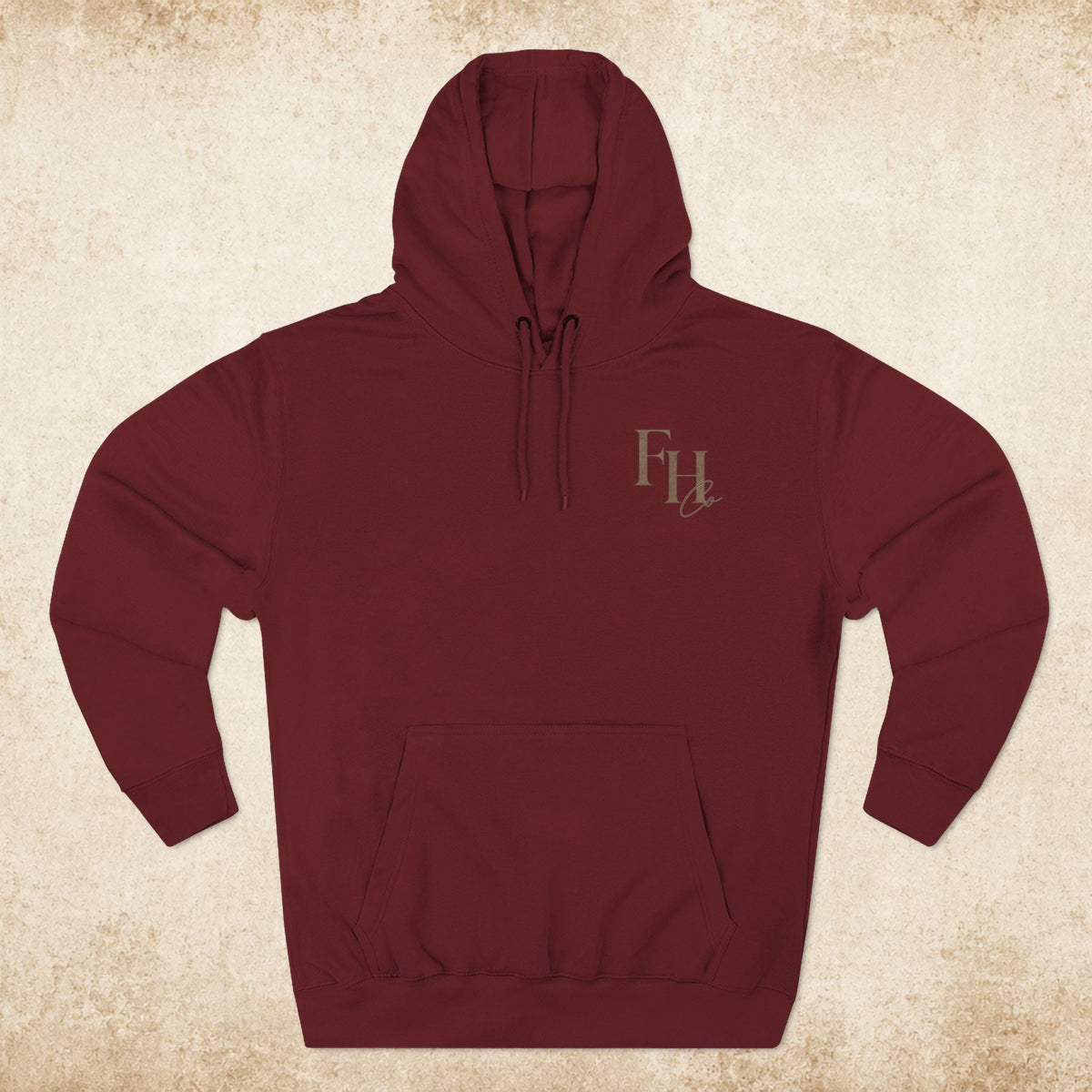 Family Faith Farm Hoodie — Farmhouse Monogram Pullover - farm&homeco