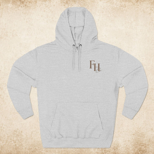 Family Faith Farm Hoodie — Farmhouse Monogram Pullover - farm&homeco