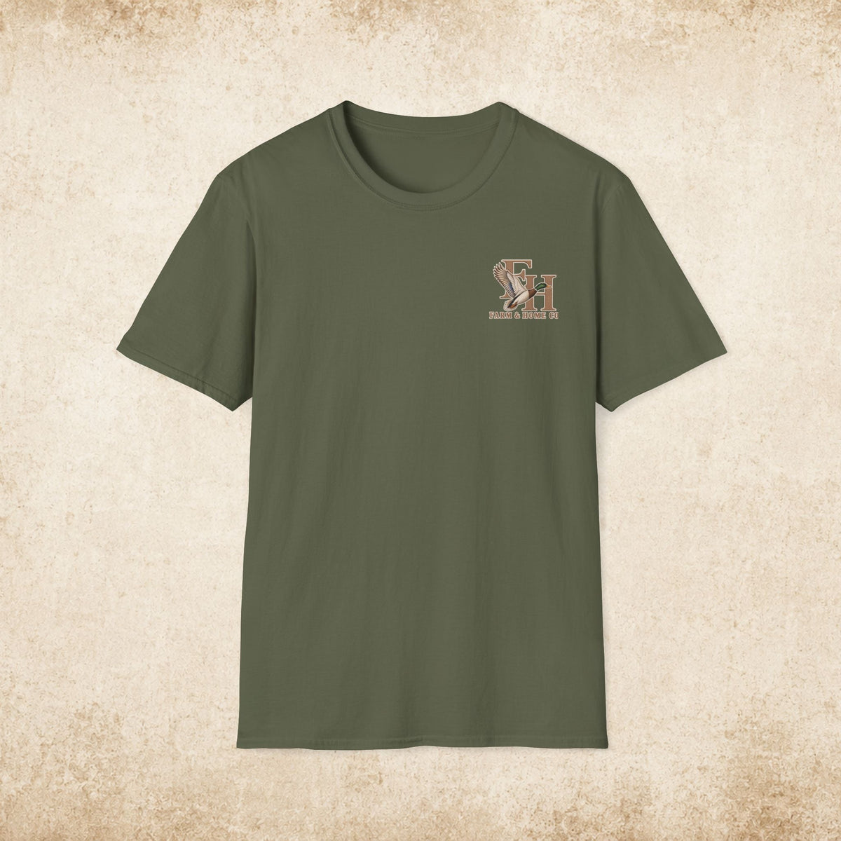 Farm & Home Co. Logo T-Shirt — Minimal Rustic Chest Graphic - farm&homeco