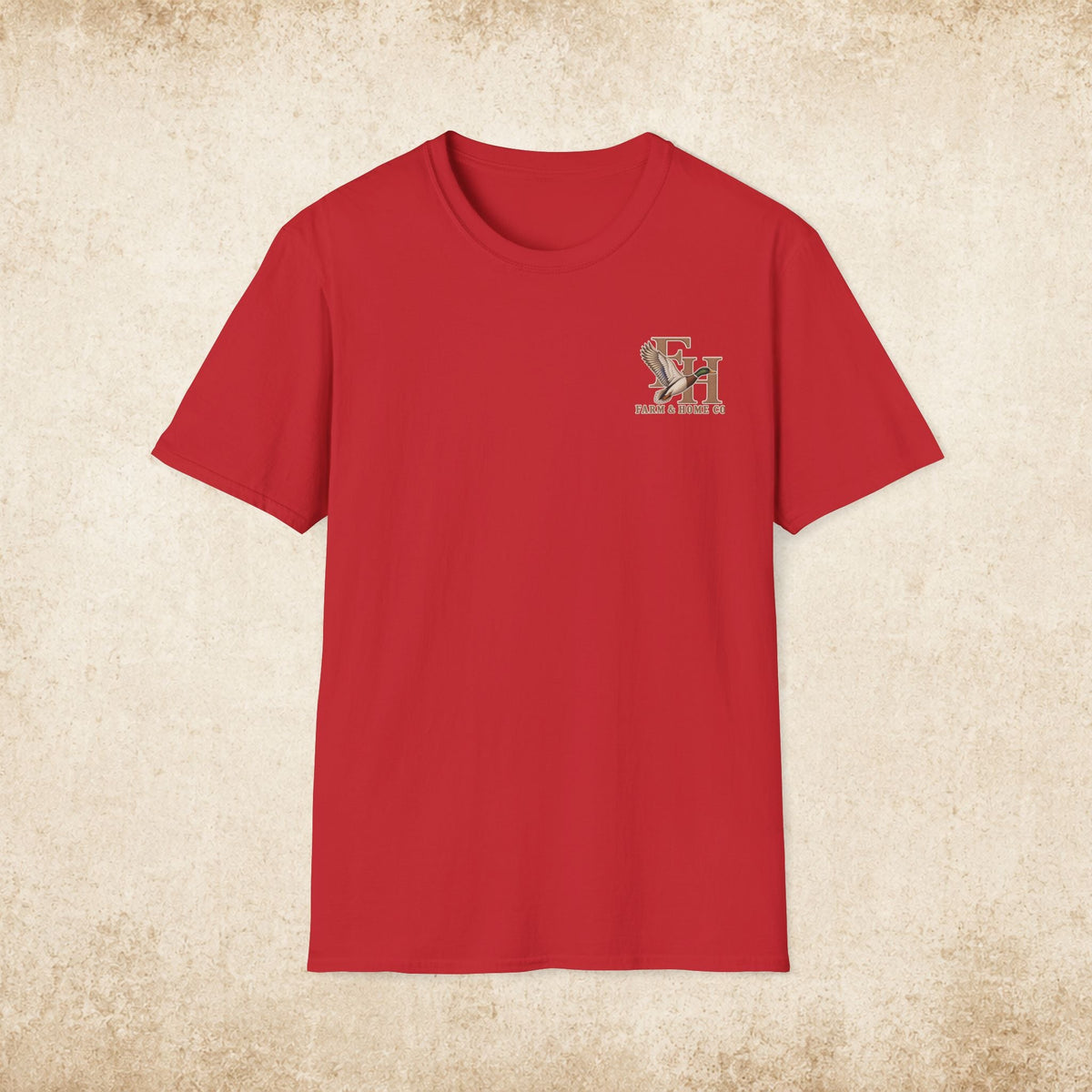 Farm & Home Co. Logo T-Shirt — Minimal Rustic Chest Graphic - farm&homeco