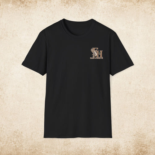 Farm & Home Co. Logo T-Shirt — Minimal Rustic Chest Graphic - farm&homeco