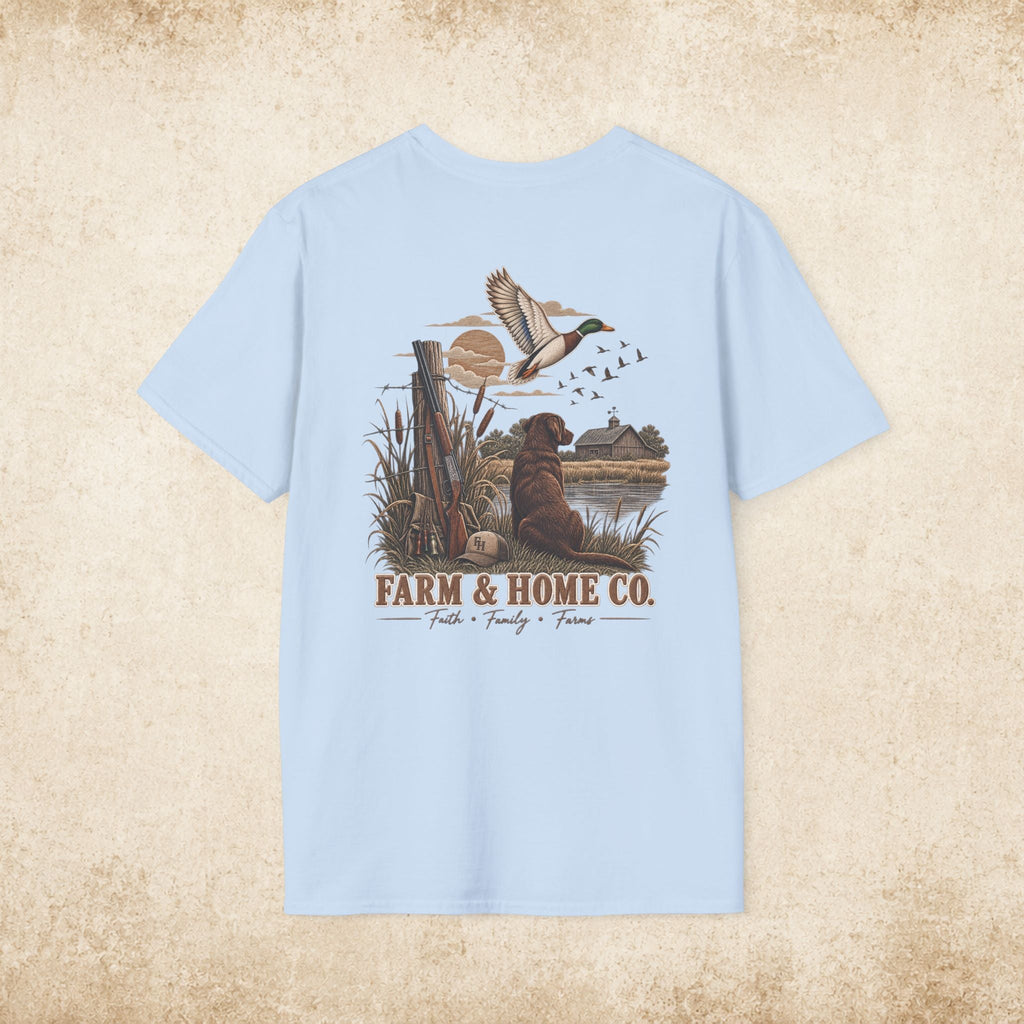 Farm & Home Co. Logo T-Shirt — Minimal Rustic Chest Graphic - farm&homeco