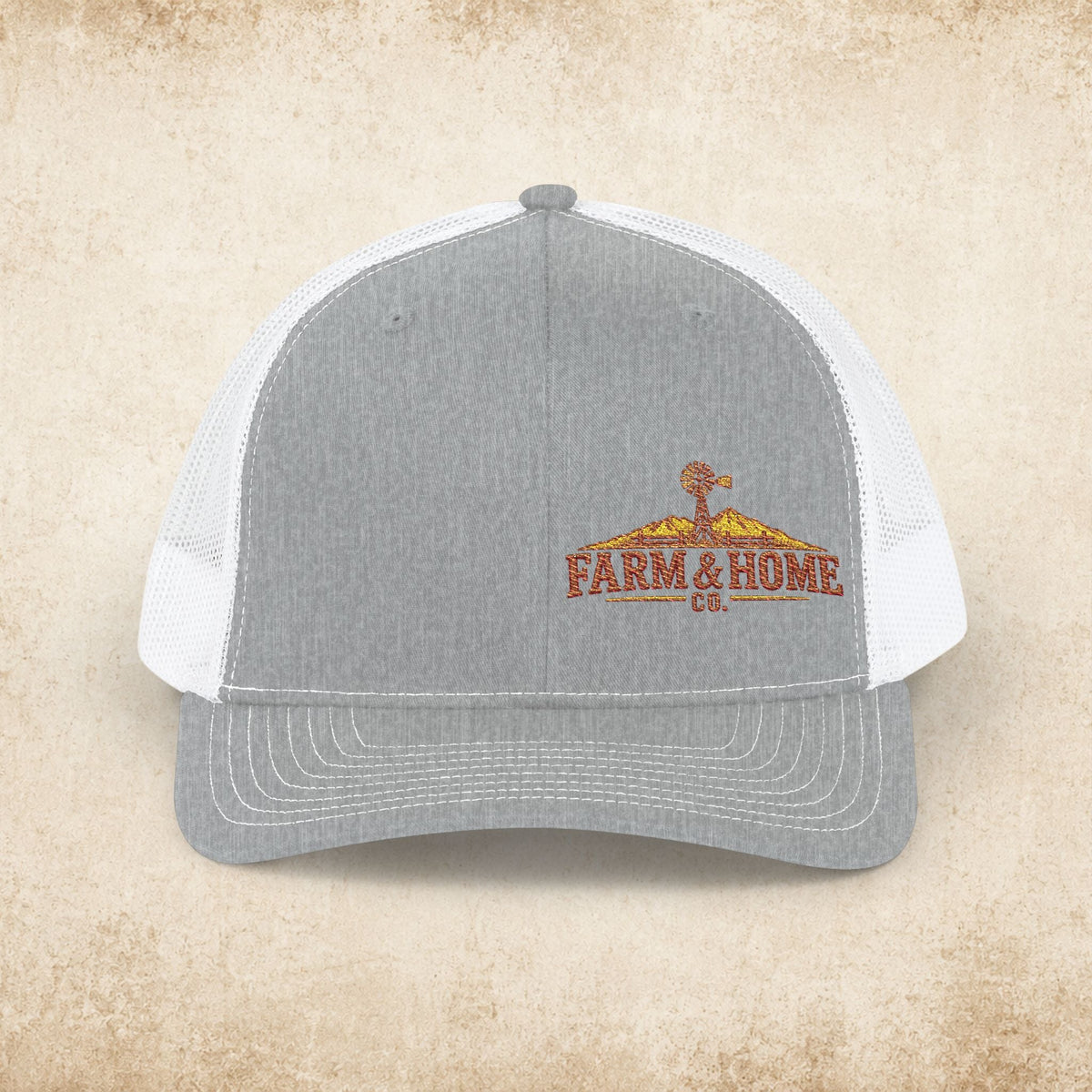 Farm & Home Co. Trucker Cap - Embroidered Snapback Hat - farm&homeco