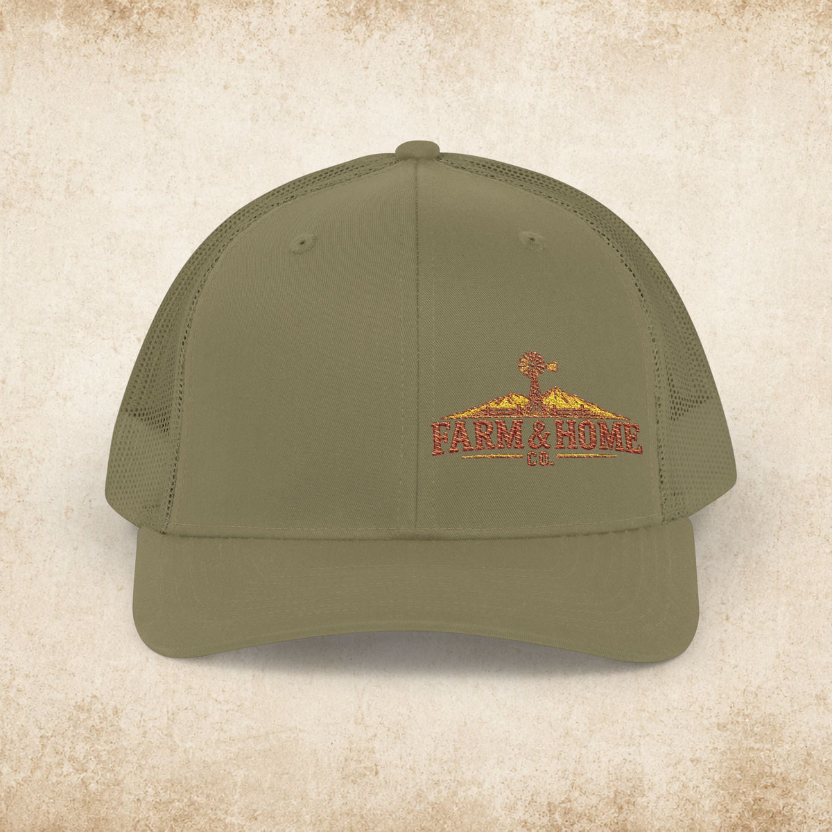 Farm & Home Co. Trucker Cap - Embroidered Snapback Hat - farm&homeco