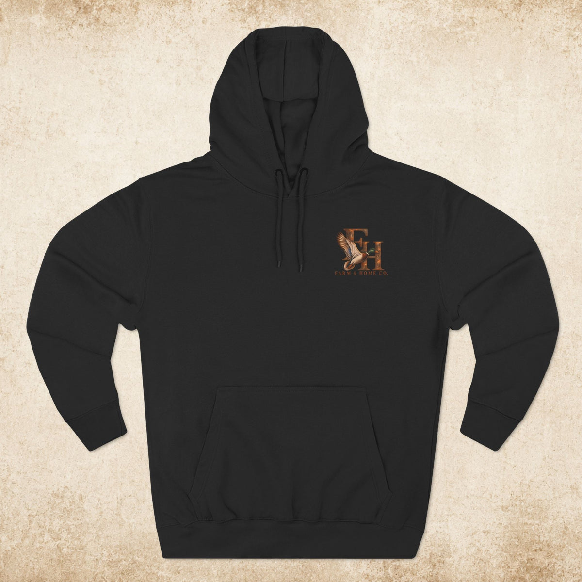 Hoodie — Rustic Deer Sunset Fleece Hoodie - farm&homeco