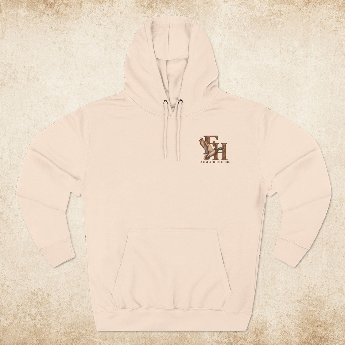 Hoodie — Rustic Deer Sunset Fleece Hoodie - farm&homeco