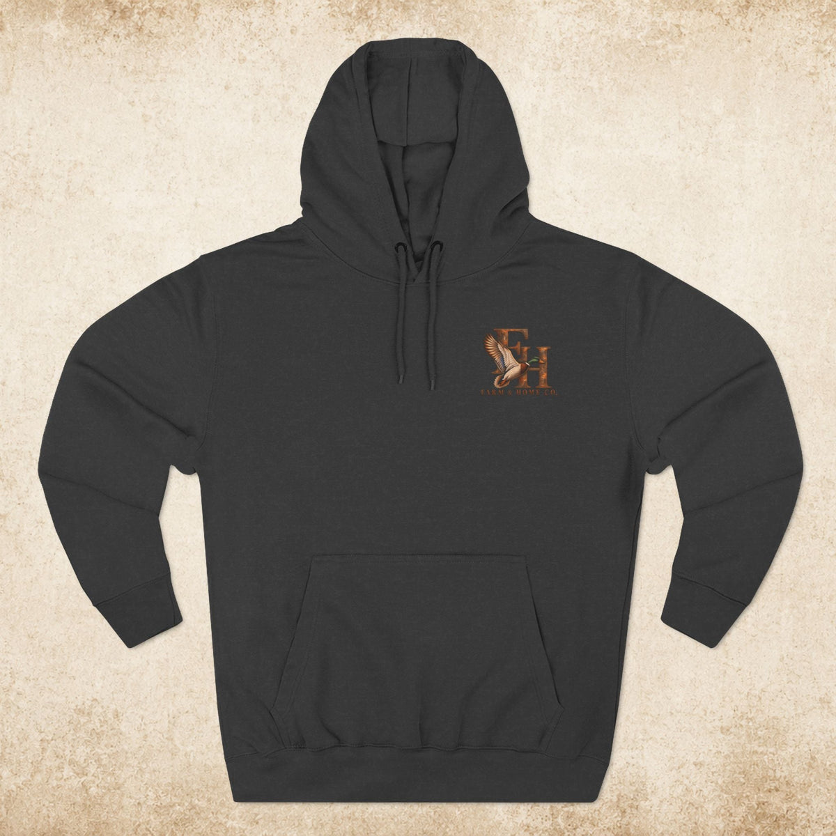 Hoodie — Rustic Deer Sunset Fleece Hoodie - farm&homeco