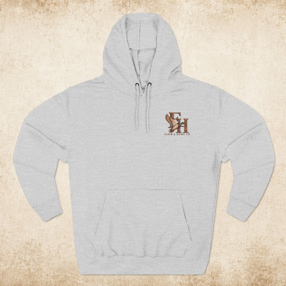 Hoodie — Rustic Deer Sunset Fleece Hoodie - farm&homeco