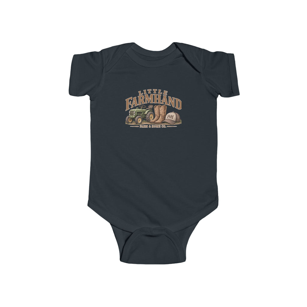 Little Farmland Infant Bodysuit – Rustic Farm Animal Baby Onesie - farm&homeco