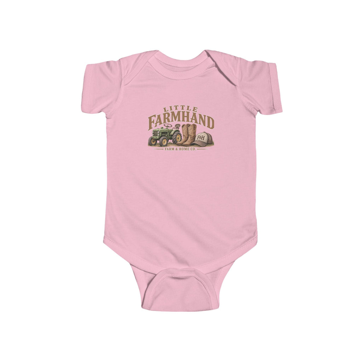 Little Farmland Infant Bodysuit – Rustic Farm Animal Baby Onesie - farm&homeco