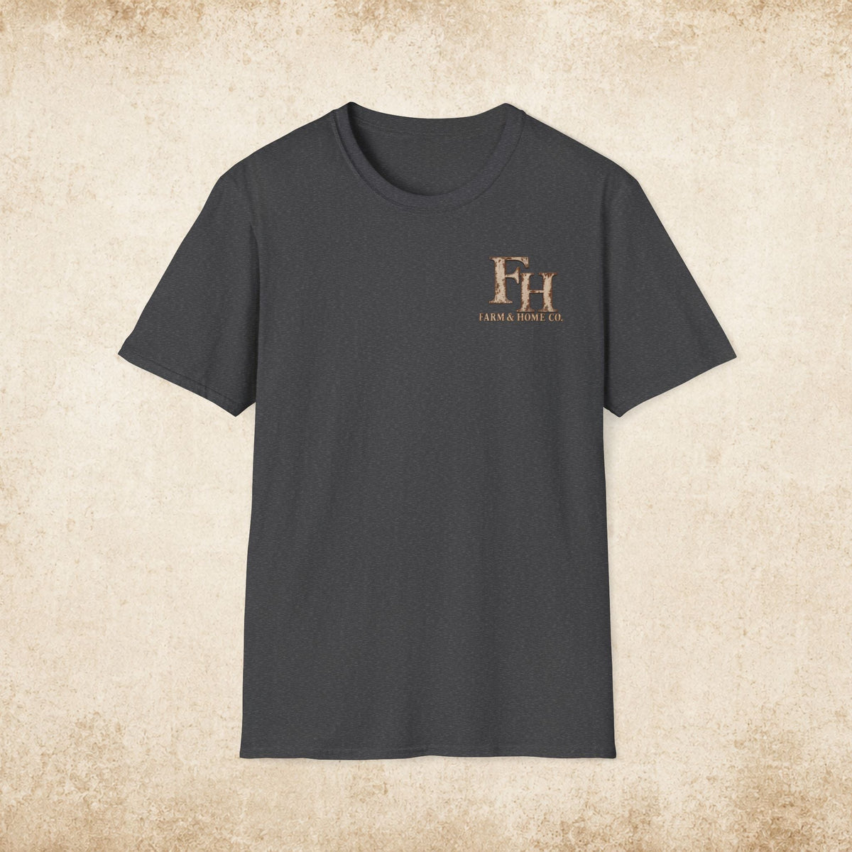 T-Shirt — Farm & Home Co. FH Logo Rustic Chest Tee - farm&homeco
