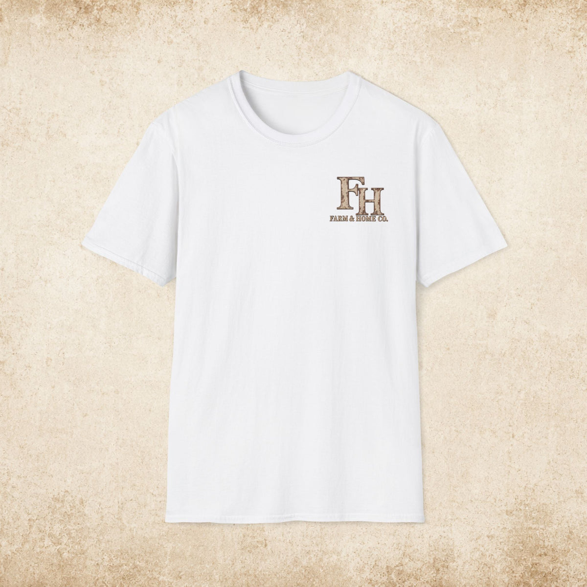 T-Shirt — Farm & Home Co. FH Logo Rustic Chest Tee - farm&homeco