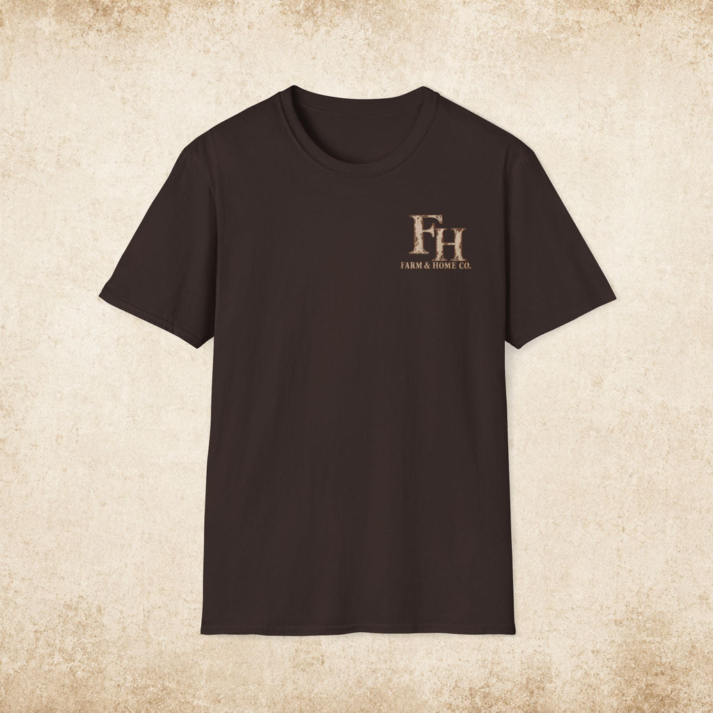 T-Shirt — Farm & Home Co. FH Logo Rustic Chest Tee - farm&homeco
