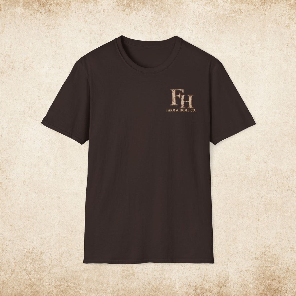 T-Shirt — Farm & Home Co. FH Logo Rustic Chest Tee - farm&homeco