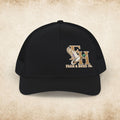 Trucker Cap — Eagle & Initials Embroidered Snapback - farm&homeco