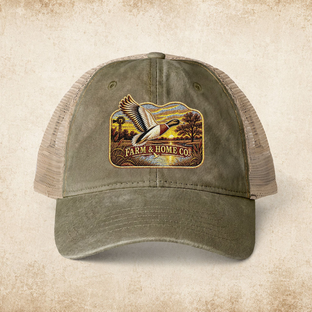 Women's Washed Mesh-Back Cap - farm&homeco